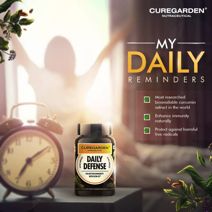 Daily Defence – Immunity booster supplements from Curegarden