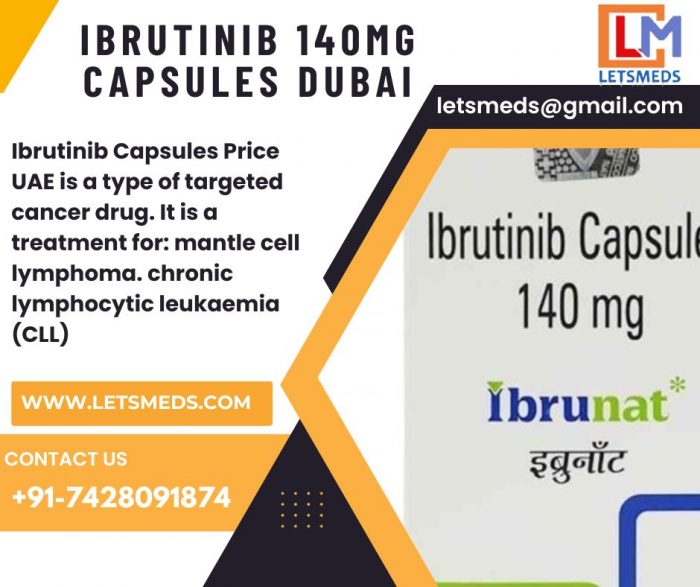 Purchase Ibrutinib 140mg Capsules Price Singapore, USA, UAE, Dubai