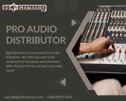 Amplify Your Sound: Discover Quality with Our Pro Audio Distributor Services.