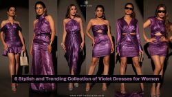 6 Stylish and Trending Collection of Violet Dresses for Women