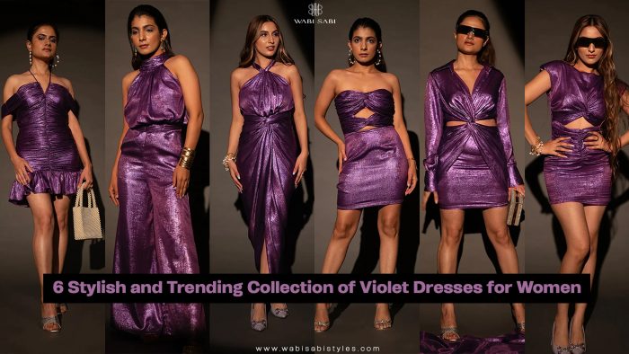 6 Stylish and Trending Collection of Violet Dresses for Women