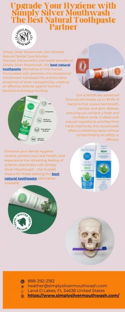 Upgrade Your Hygiene with Simply Silver Mouthwash – The Best Natural Toothpaste Partner