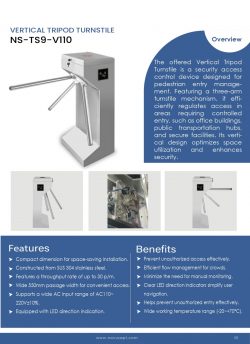 Vertical Tripod Turnstile