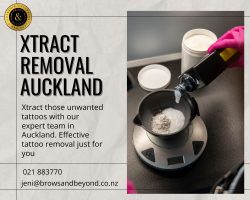 Our expert tattoo specialist can help you with your Xtract Removal Auckland