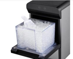 Gevi Household Countertop Nugget Ice Maker With Viewing Window