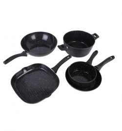 black Imitation Pressure Cookware Pans