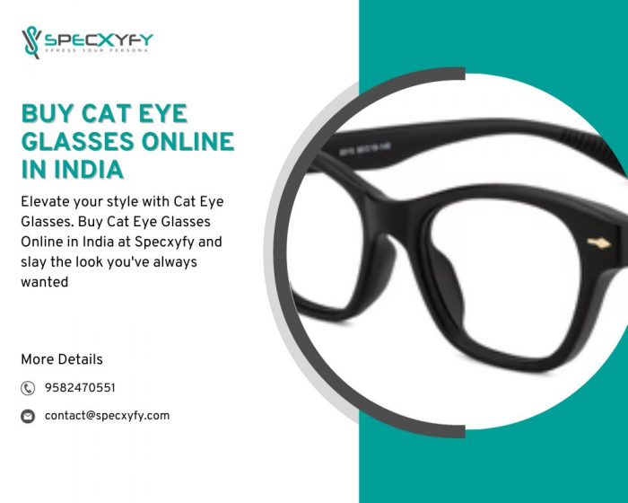 Buy your favourite Cat Eye Glasses Online – Specxyfy