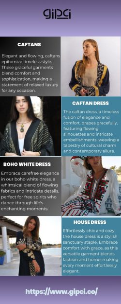 Caftan Dress for Women | Gipci