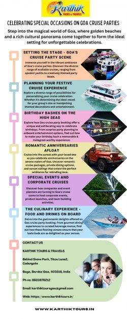 Celebrating Special Occasions on Goa Cruise Parties