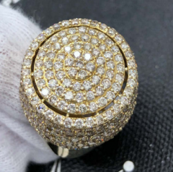 Elegant hip hop ring