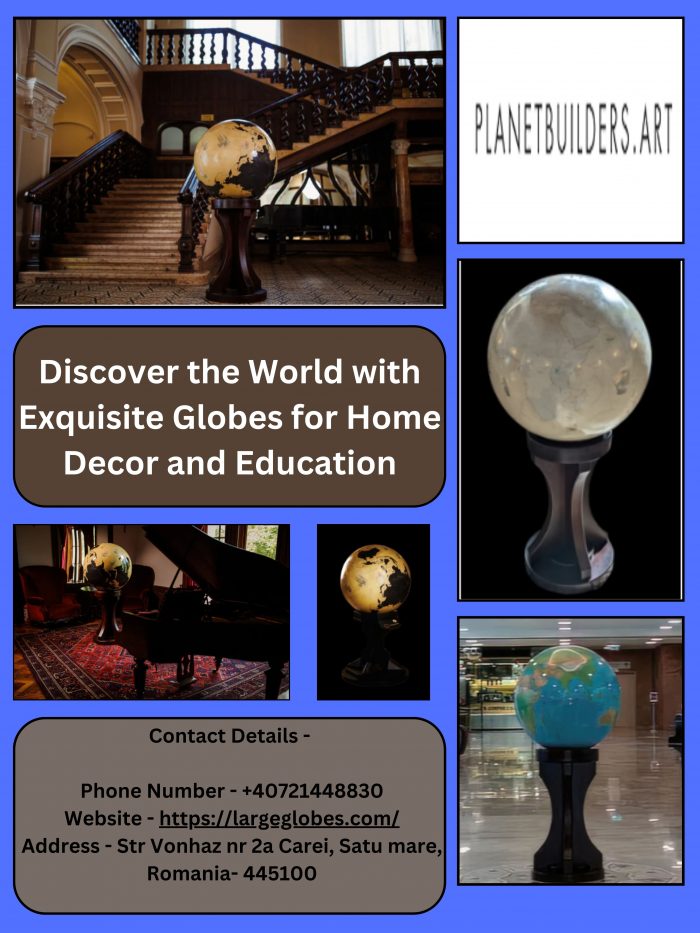 Discover the World with Exquisite Globes for Home Decor and Education