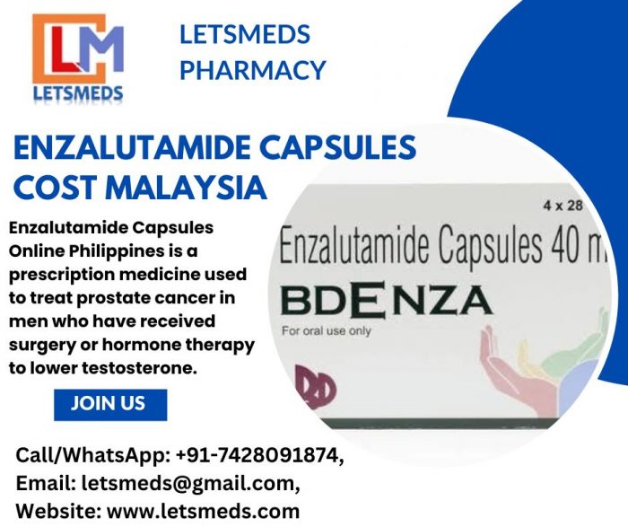 Purchase Enzalutamide Capsules Online Price Dubai, USA, Singapore