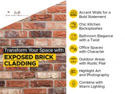Transform Your Space with Exposed Brick Cladding