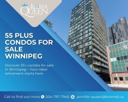 Beautiful and convenient 55 plus condos for sale Winnipeg