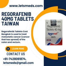 Purchase Indian Regorafenib 40mg Tablets Price Saudi Arabia, USA, UAE, Manila