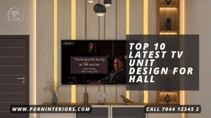 Top 10 Latest TV Unit Designs for Hall