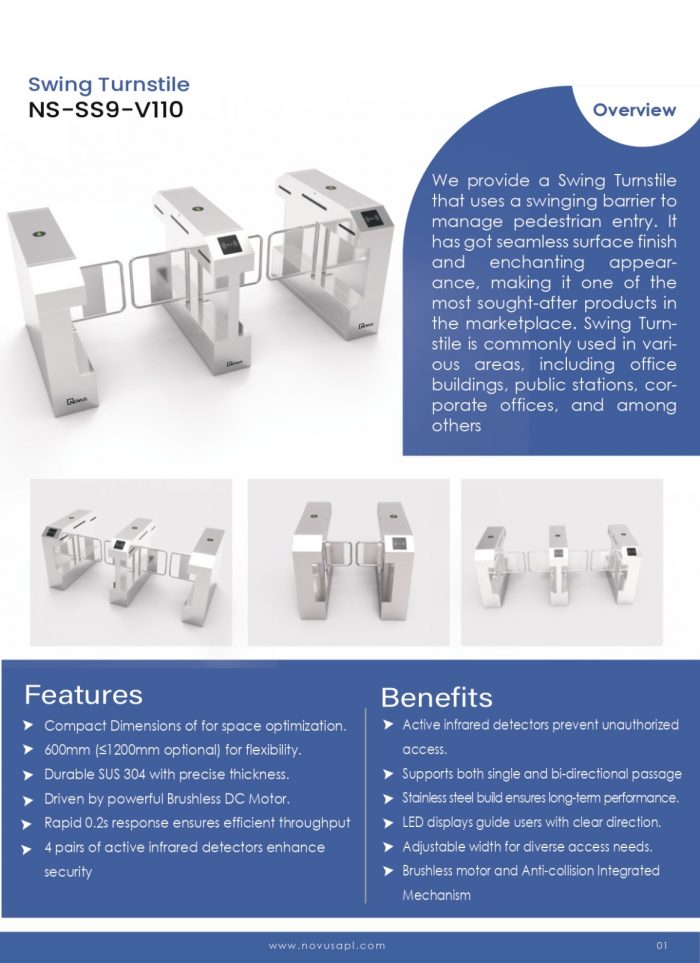 Automatic flap barrier