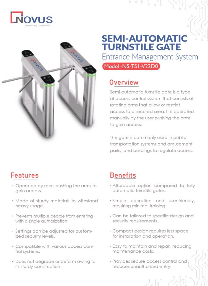 Automatic turnstile gates