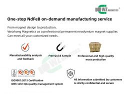One Stop NdFeB on-demand manufacturing service