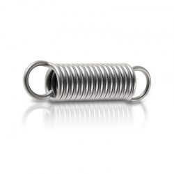 What are the characteristics of tension springs: