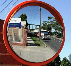 45cm Outdoor Road Safety Convex Mirror