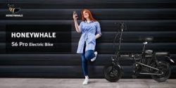 Select Folding Electric Bikes From Honey Whale
