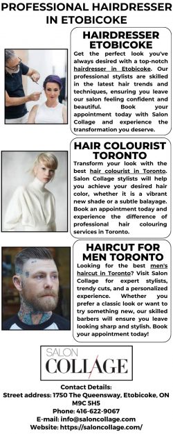 Book Your Etobicoke Hairdresser