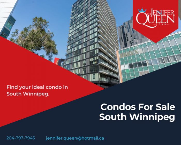 Luxurious and updated Condos for sale south Winnipeg