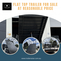 Flat Top Trailer for Sale at Reasonable Price