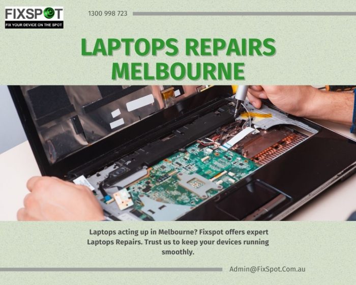 Fixspot Your One-Stop Shop for Laptop Repairs in Melbourne