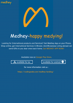 Medhey – Happy medeying