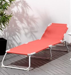 Steel Folding Sun Bed