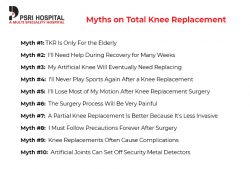 Myths on Total Knee Replacement