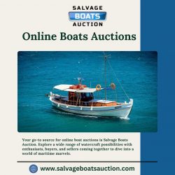 Online Boats Auctions | Salvage Boats Auction