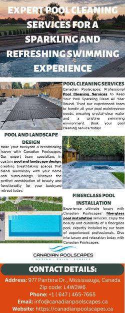 Reliable Pool Cleaning Services For A Sparkling And Healthy Pool