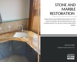 Hire our marble restorer NY to inspect the damaged areas