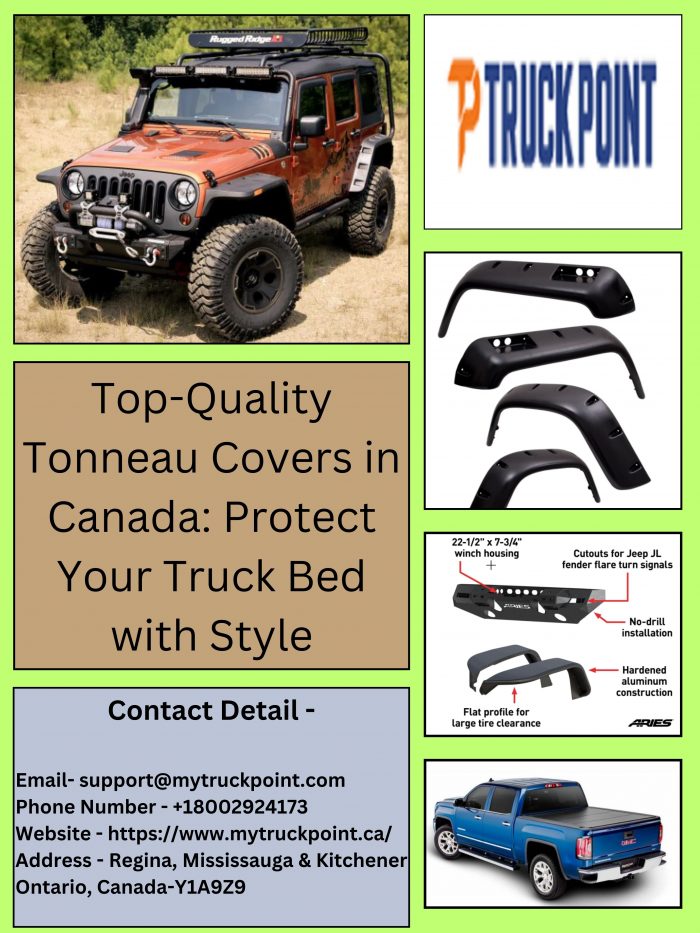 Top-Quality Tonneau Covers in Canada: Protect Your Truck Bed with Style