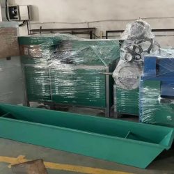 TWO STAGE PLASTIC RECYCLING MACHINE