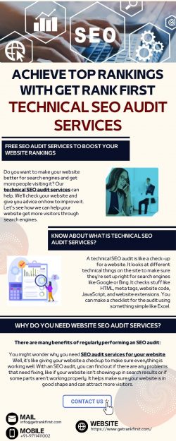 Achieve Top Rankings with Get Rank First Technical SEO Audit Services