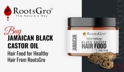 Buy Jamaican Black Castor Oil Hair Food for Healthy Hair From RootsGro