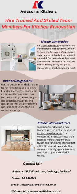 Get Expert Members For Kitchen Renovation