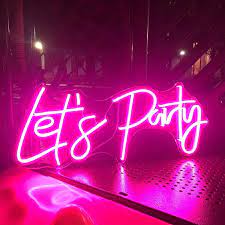Get Lets Party Neon Sign From Neo Neo World