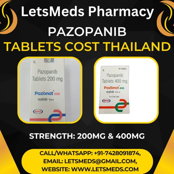 Indian Pazopanib 200mg Tablets Lowest Cost USA, UAE, Dubai