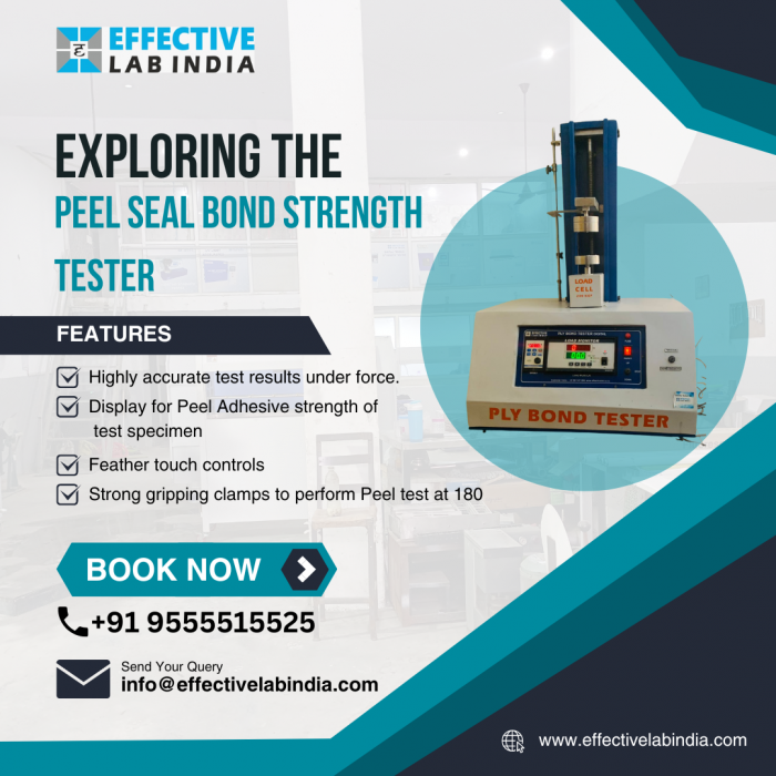 Exploring the High-Quality Peel Seal Bond Strength Tester