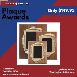 Find High-Quality Plaque Awards at Decade Awards