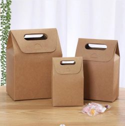 Die Cut Handle Paper Bags Wholesale