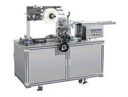 transparent film folding and wrapping machine
