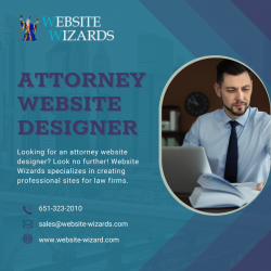 Improve your law website with Website Wizards your attorney website designer.