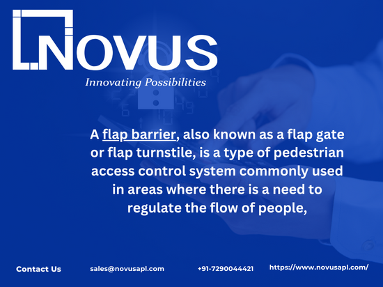 Fully Automatic Flap Barrier