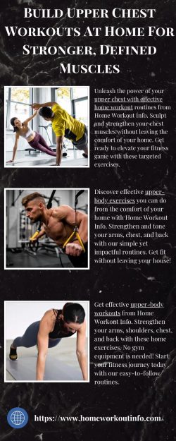 Build Strength With Our Upper Chest Workout At Home